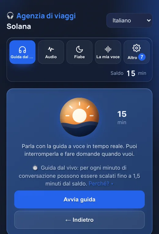 Guida dal vivo: il vostro logo sulla guida
